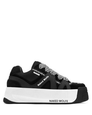 Naked Wolfe Badesandaler Sneakers Herre Svarte | XPD9347MV