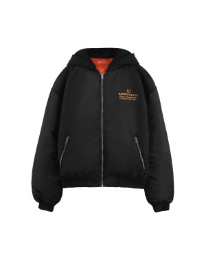 Naked Wolfe Double Sided Bomber Jakker Herre Svarte Oransje | WNV7882CJ