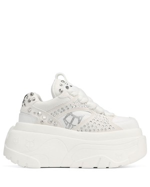 Naked Wolfe Fantasy Diamonds Sneakers Dame Hvite | WFG5924CS