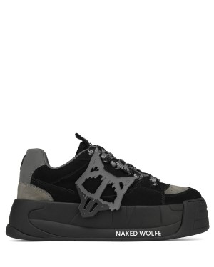 Naked Wolfe Slade Sneakers Herre Svarte | PYF8070SM