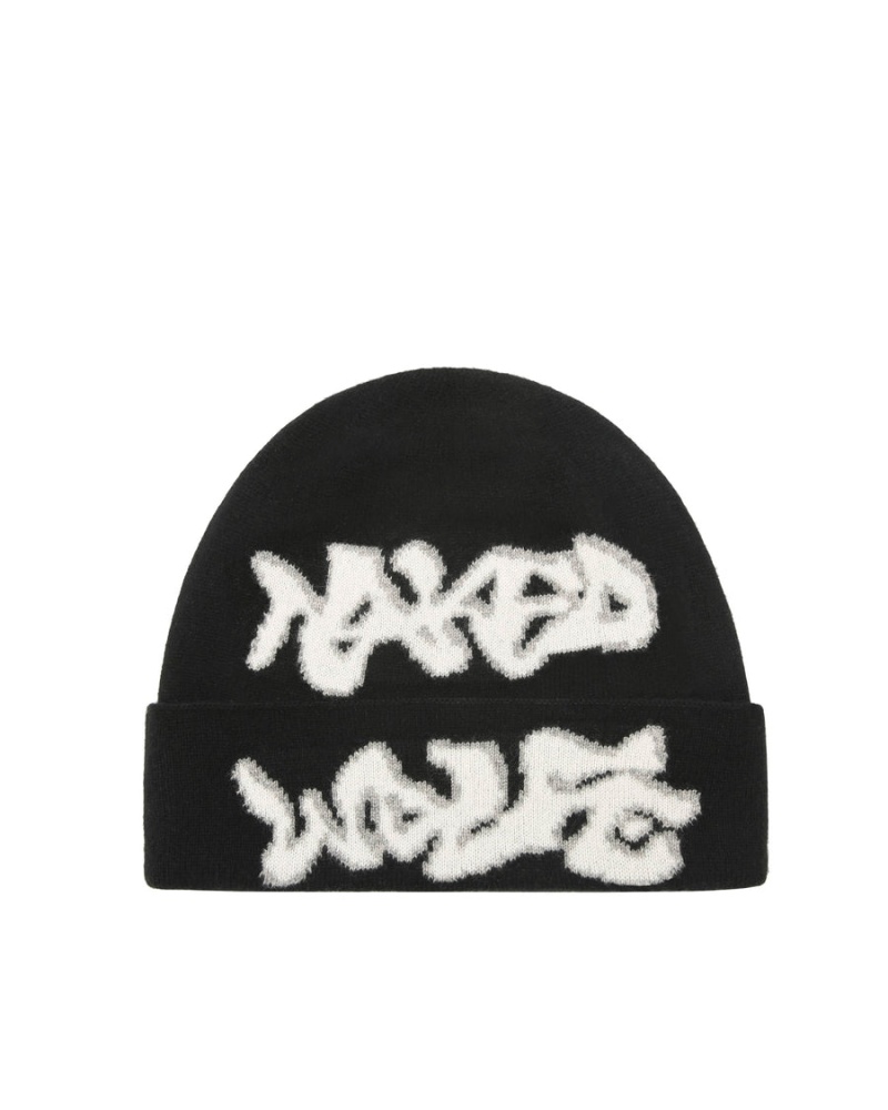 Naked Wolfe Cap Beanie Dame Svarte | QDS88100DV