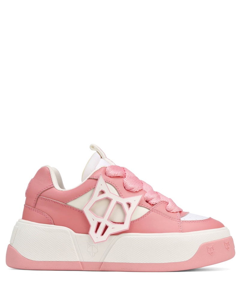 Naked Wolfe City Baby Sneakers Dame Rosa Hvite | DMF6234KC