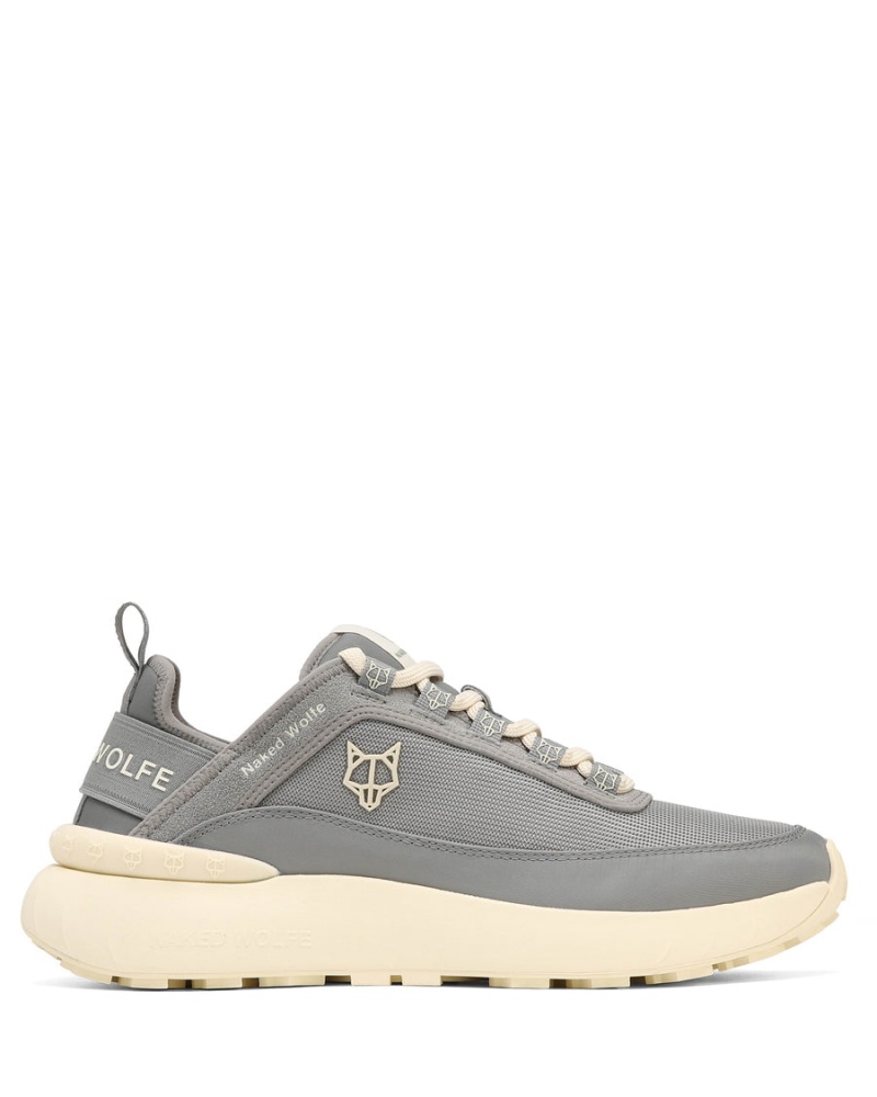 Naked Wolfe Drip Nylon Sneakers Herre Grå | DIP5738QI