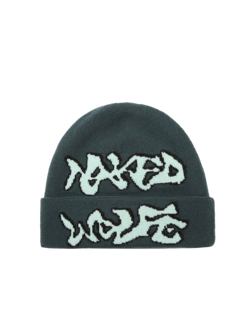 Naked Wolfe Ice Beanie Dame Blå | HYP1912LY