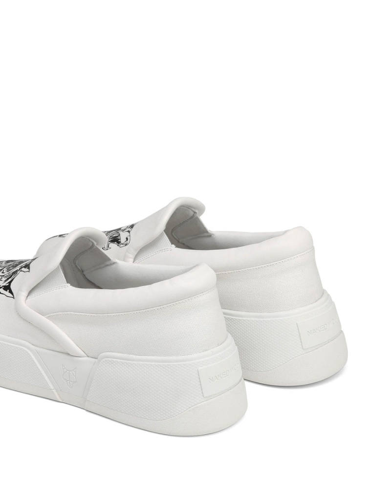 Naked Wolfe Killer Sneakers Herre Hvite | WUK6291ZD