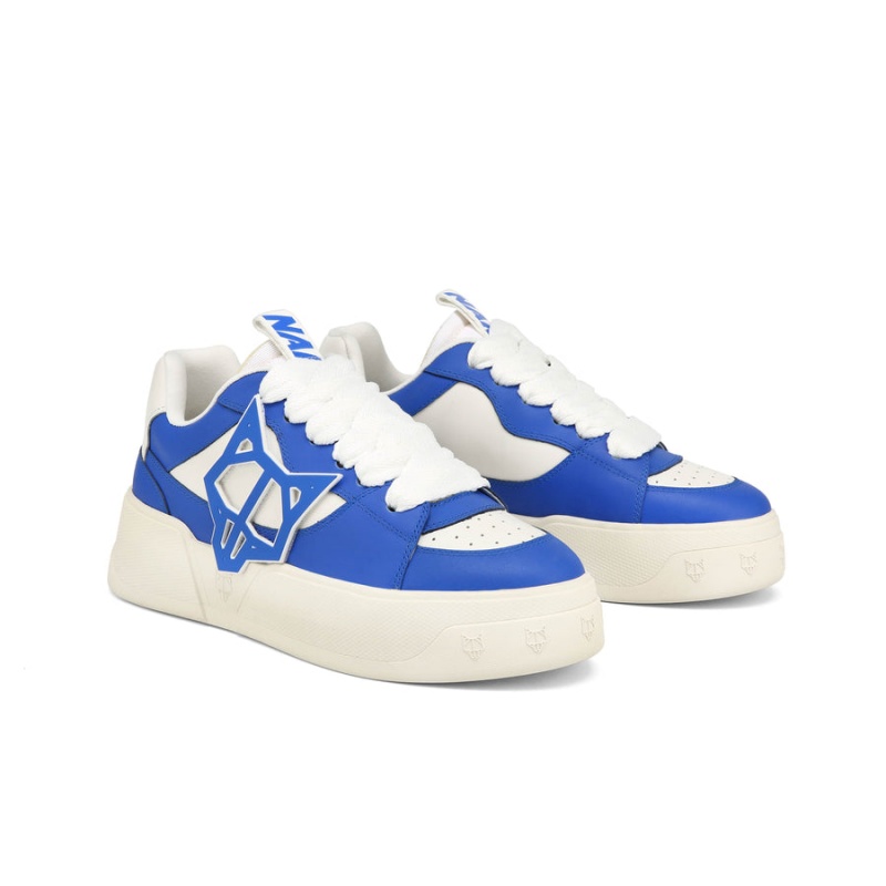 Naked Wolfe Kosa Sneakers Herre Blå | ECV8694NH