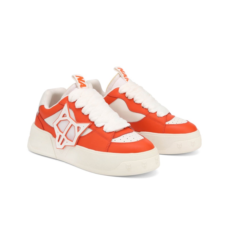 Naked Wolfe Kosa Sneakers Herre Oransje | YCB8825RS