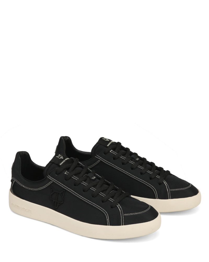 Naked Wolfe Portofino Nylon Sneakers Herre Svarte | XUV3464AM