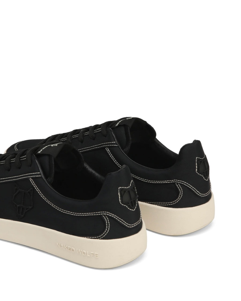 Naked Wolfe Portofino Nylon Sneakers Herre Svarte | XUV3464AM