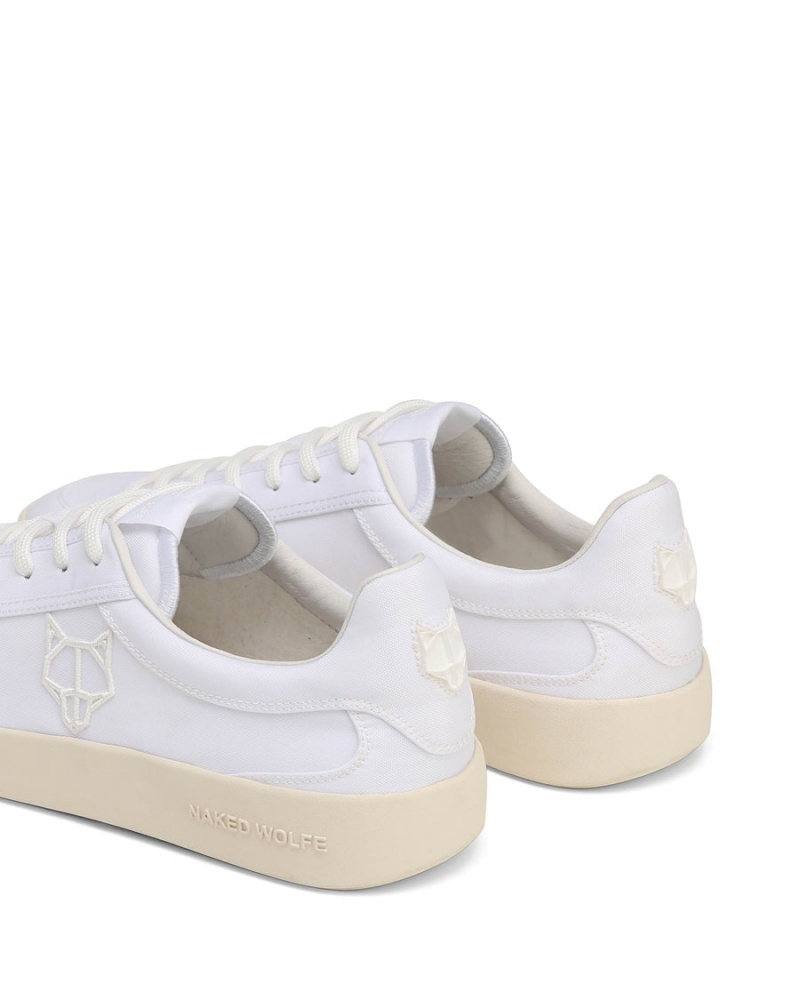 Naked Wolfe Portofino Nylon Sneakers Herre Hvite | GKV5899NT