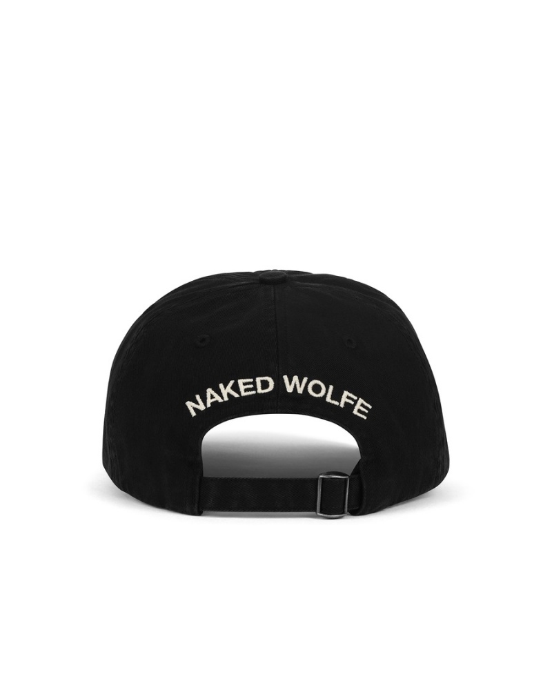 Naked Wolfe Pure Baseball Caps Herre Svarte | UZF83XP