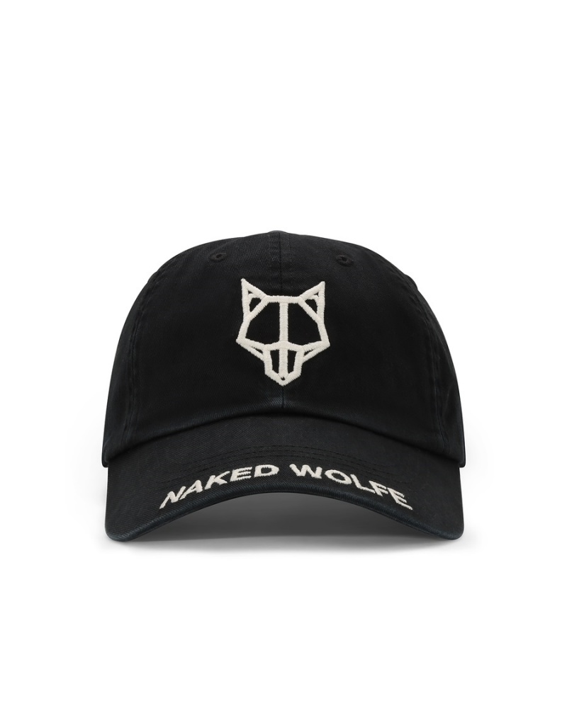 Naked Wolfe Pure Baseball Caps Herre Svarte | UZF83XP