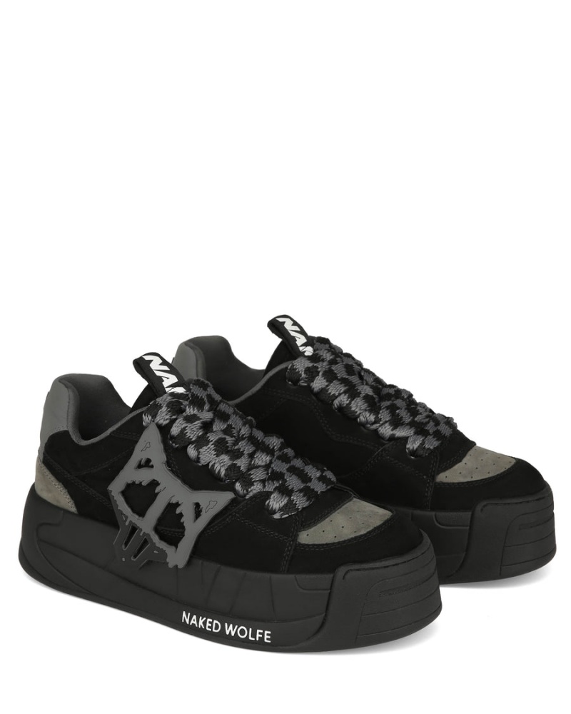 Naked Wolfe Slade Sneakers Herre Svarte | PYF8070SM