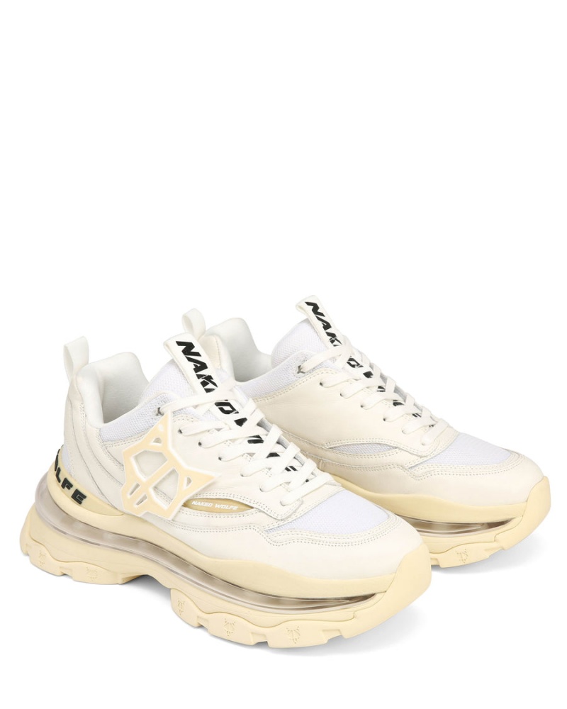 Naked Wolfe Spring Sneakers Herre Hvite | LWD487YP