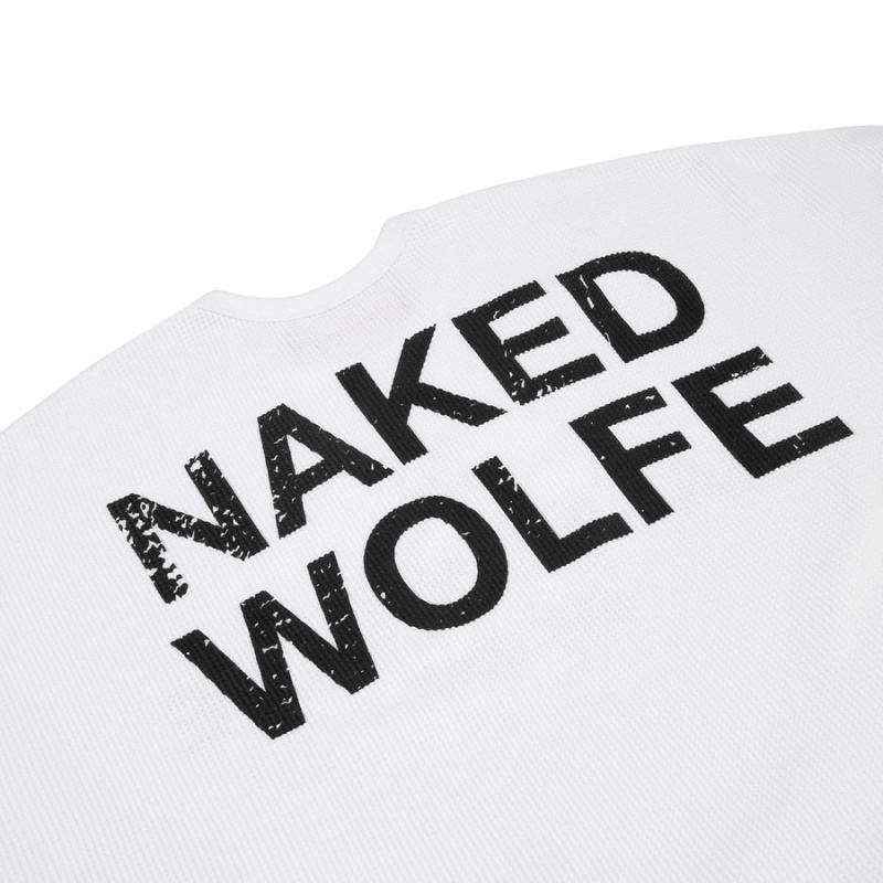 Naked Wolfe Thermal Gensere Herre Hvite | UBR1982RD