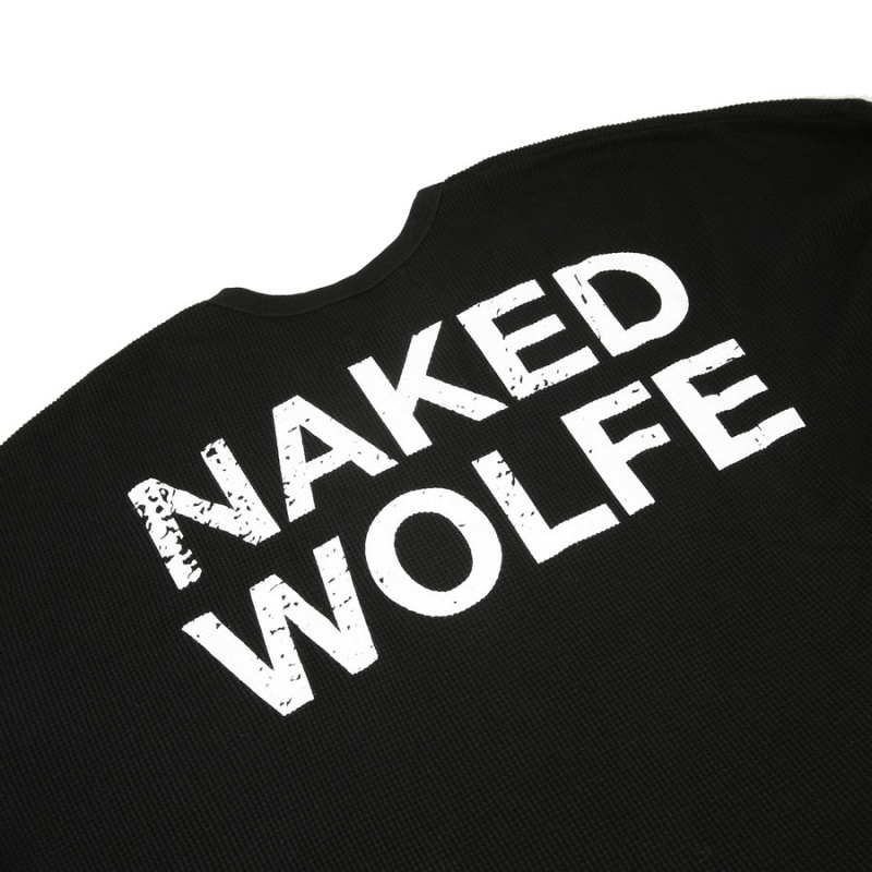 Naked Wolfe Thermal Gensere Herre Svarte | QCW5567NK